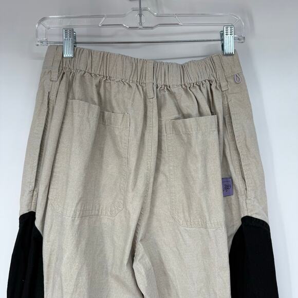 Hermanos Koumori UO Exclusive Tree Of Life Paneled Pant Mens Sz L Beige Straight - Picture 5 of 12